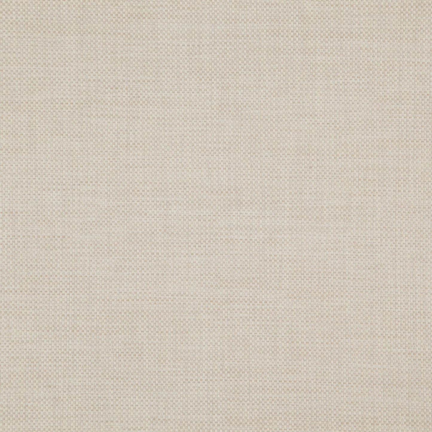 Beige woven fabric texture with interlaced threads; close-up of upholstery or apparel fabric.