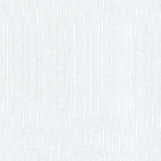 STOUT TEXTILES  DRAPERY,SHEER TRADITIONAL, STRIPE BLEACH,SALT,SNOW,WHITE   - LENA-2