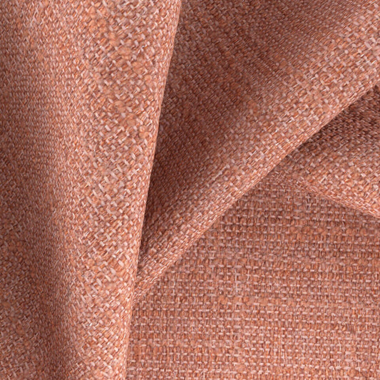JF FABRICS Lennon 27 J9771 Boucle Plain, Texture Coral, Blush Pink  Boucle - 10124427