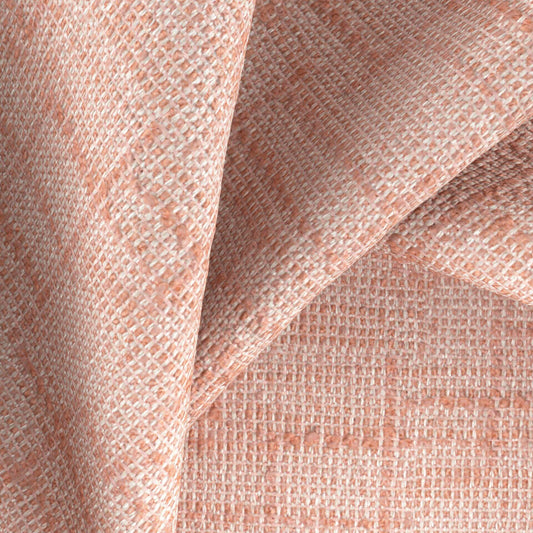 JF FABRICS Lennon 41 J9771 Boucle Plain, Texture Pale Pink, Cream, Blush  Boucle - 10124441