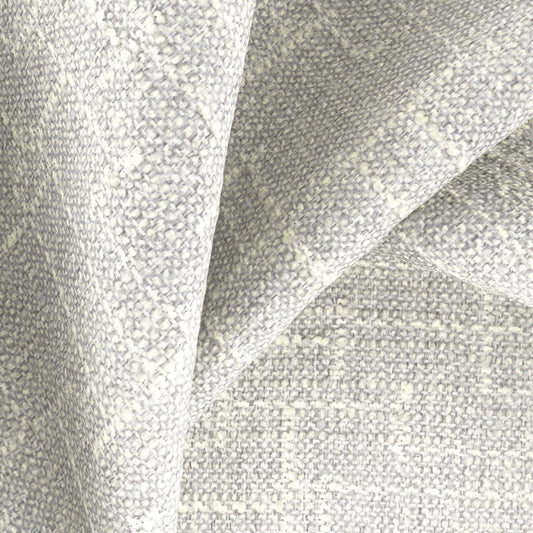 JF FABRICS Lennon 93 J9771 Boucle Plain, Texture Ivory, Light Grey  Boucle - 10124493