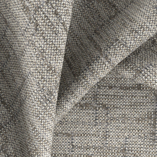 JF FABRICS Lennon 95 J9771 Boucle Plain, Texture Slate Grey, Warm Grey, Taupe  Boucle - 10124495
