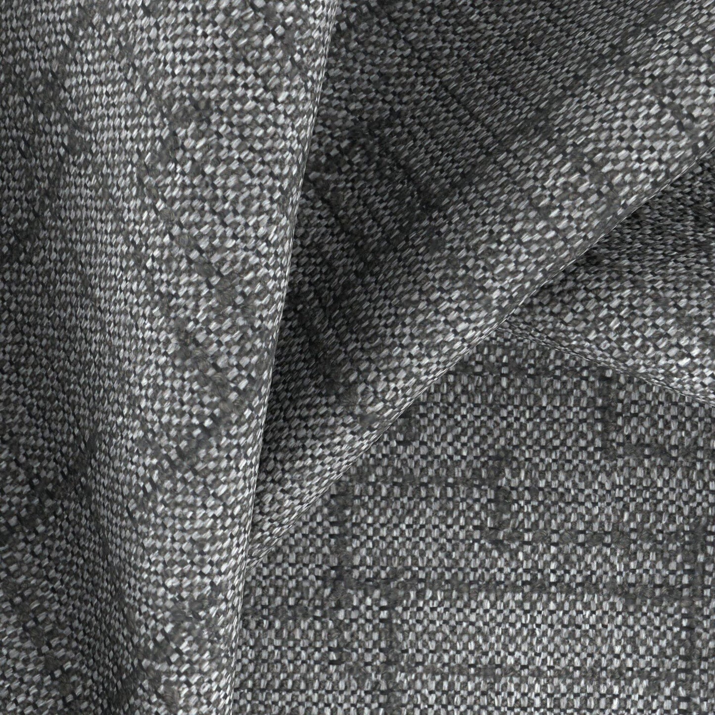 JF FABRICS Lennon 97 J9771 Boucle Plain, Texture Steel grey, Charcoal  Boucle - 10124497