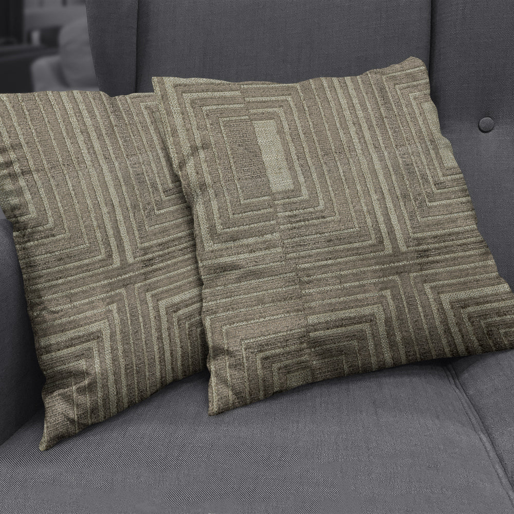 NICHOLASJOHN INC NJ-LEO Mink Velvet,Geometric   Fabric - NJ25-1886