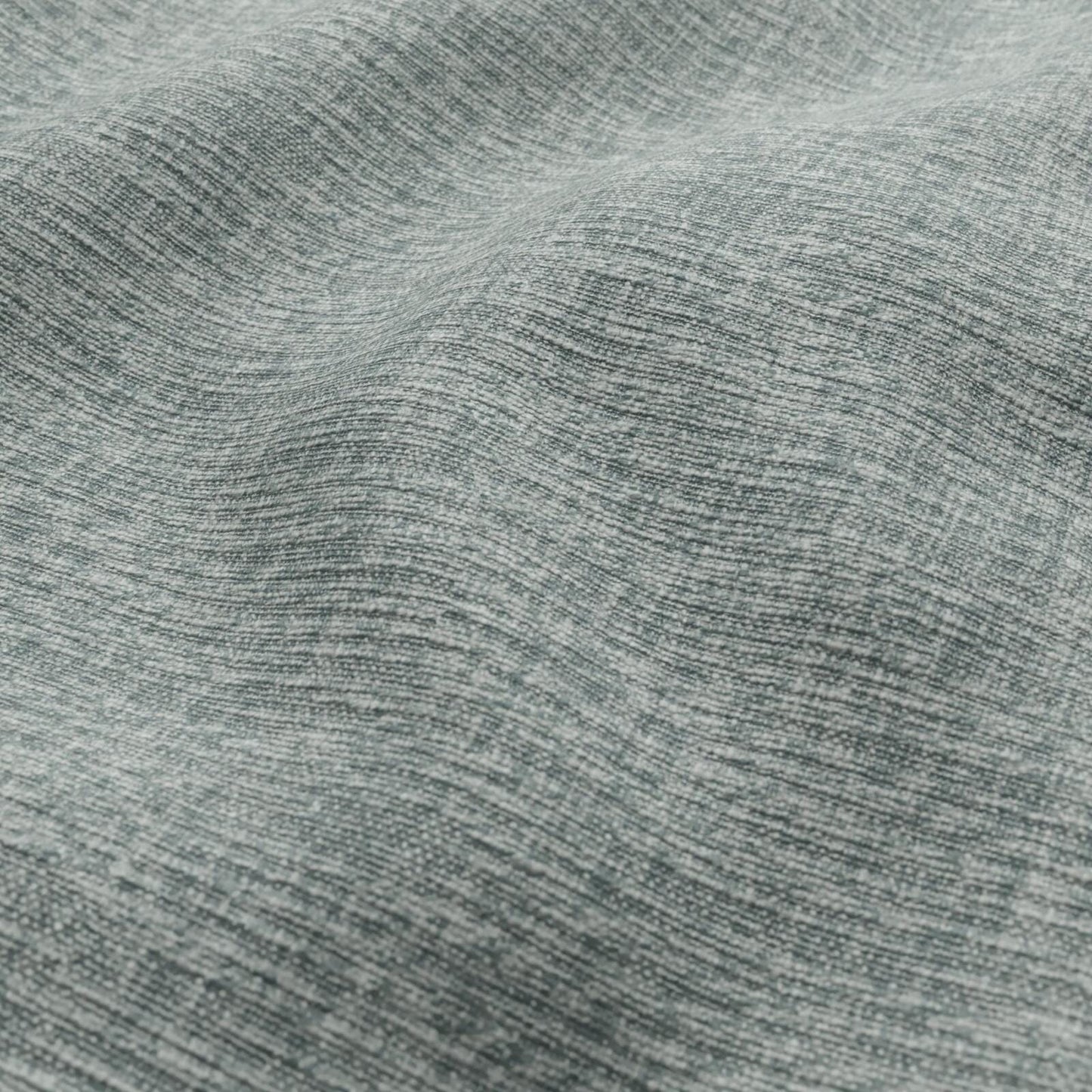Mint green plain woven fabric close-up with subtle texture.