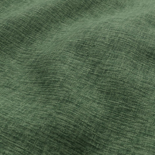 JF Fabrics FibreGuard, JF Fabrics LEON 76 Fabric Plain, Texture Green, Emerald  Woven - 9041776 J9341