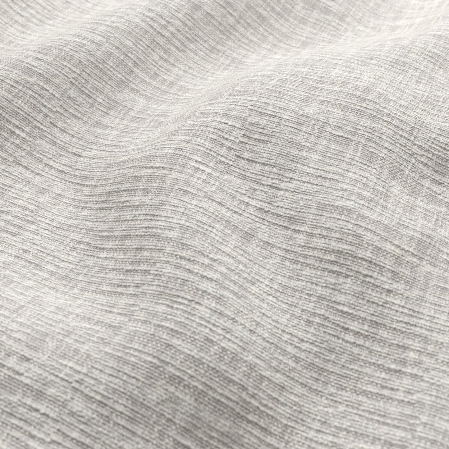 Cream plain weave fabric with soft drape.