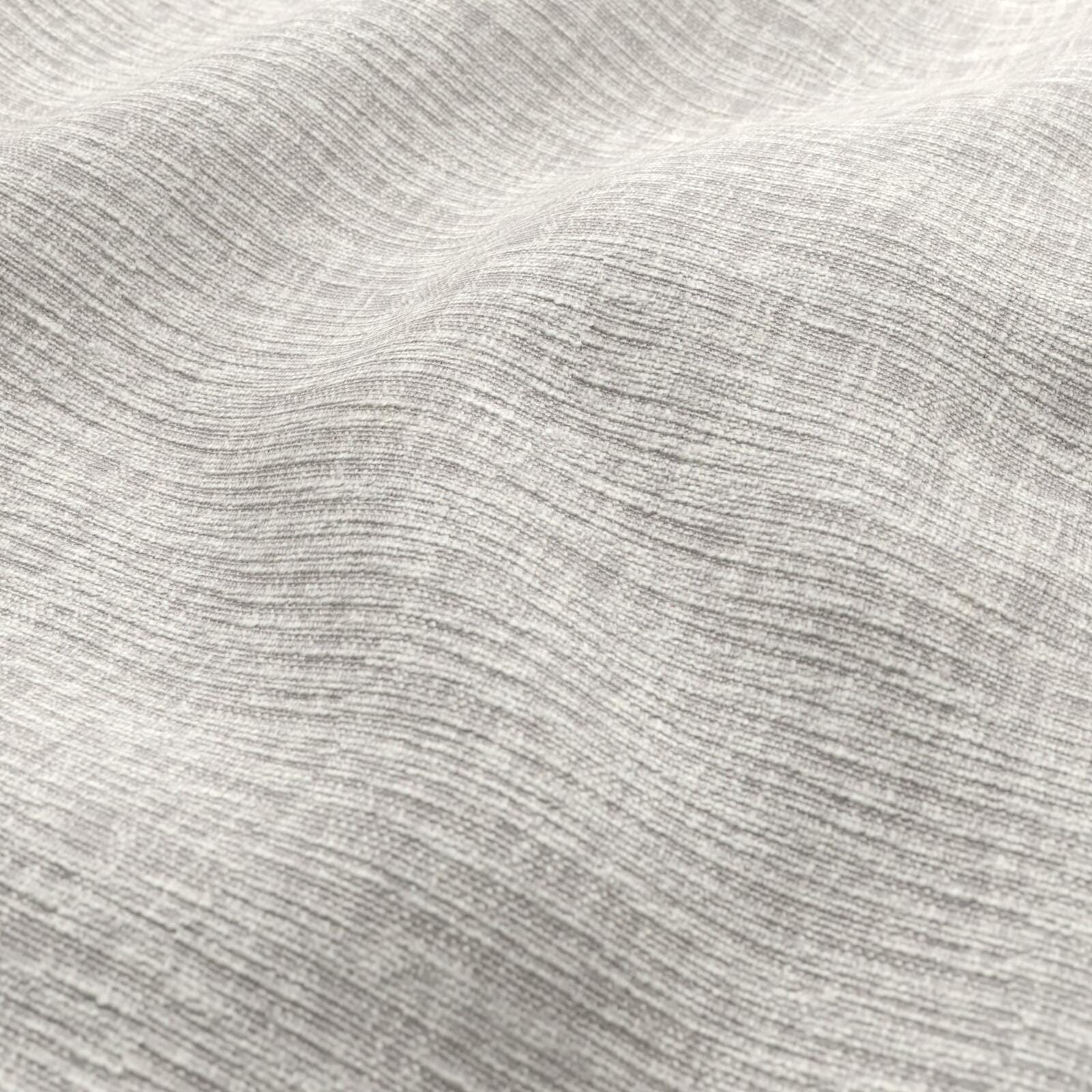 Cream plain weave fabric with soft drape.