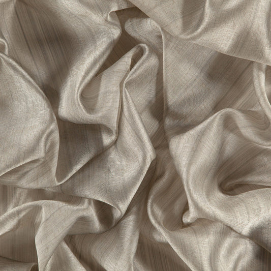 JF Fabrics  LEVEL 32 Fabric Strie,Transitional,Contemporary,Modern Taupe  Sheer,Wide Width,Reversible - 8435632 J8831