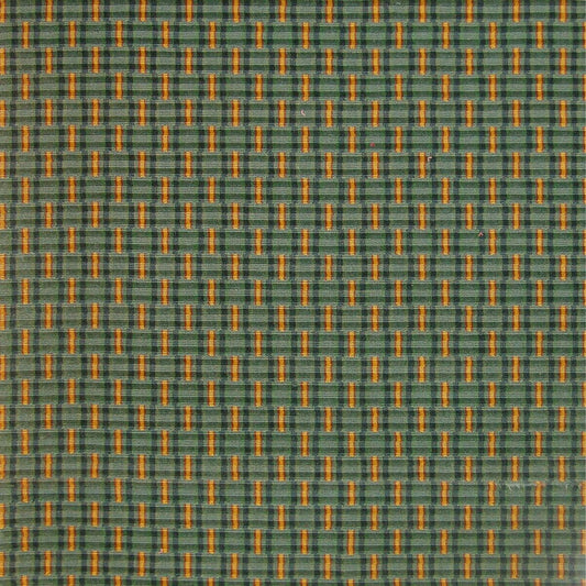 SCALAMANDRE OUTLET  FABRIC RAMBOUILLET  FABRIC TURQUOISE, GOLD   - LE 00021566 NEW SKU # LE15660002