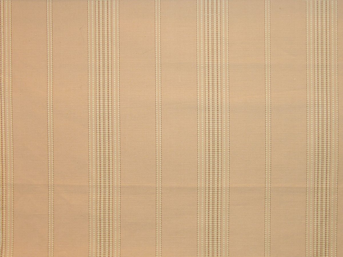 SCALAMANDRE OUTLET  FABRIC RAYURE MARLY  FABRIC PEACH   - LE 00021880