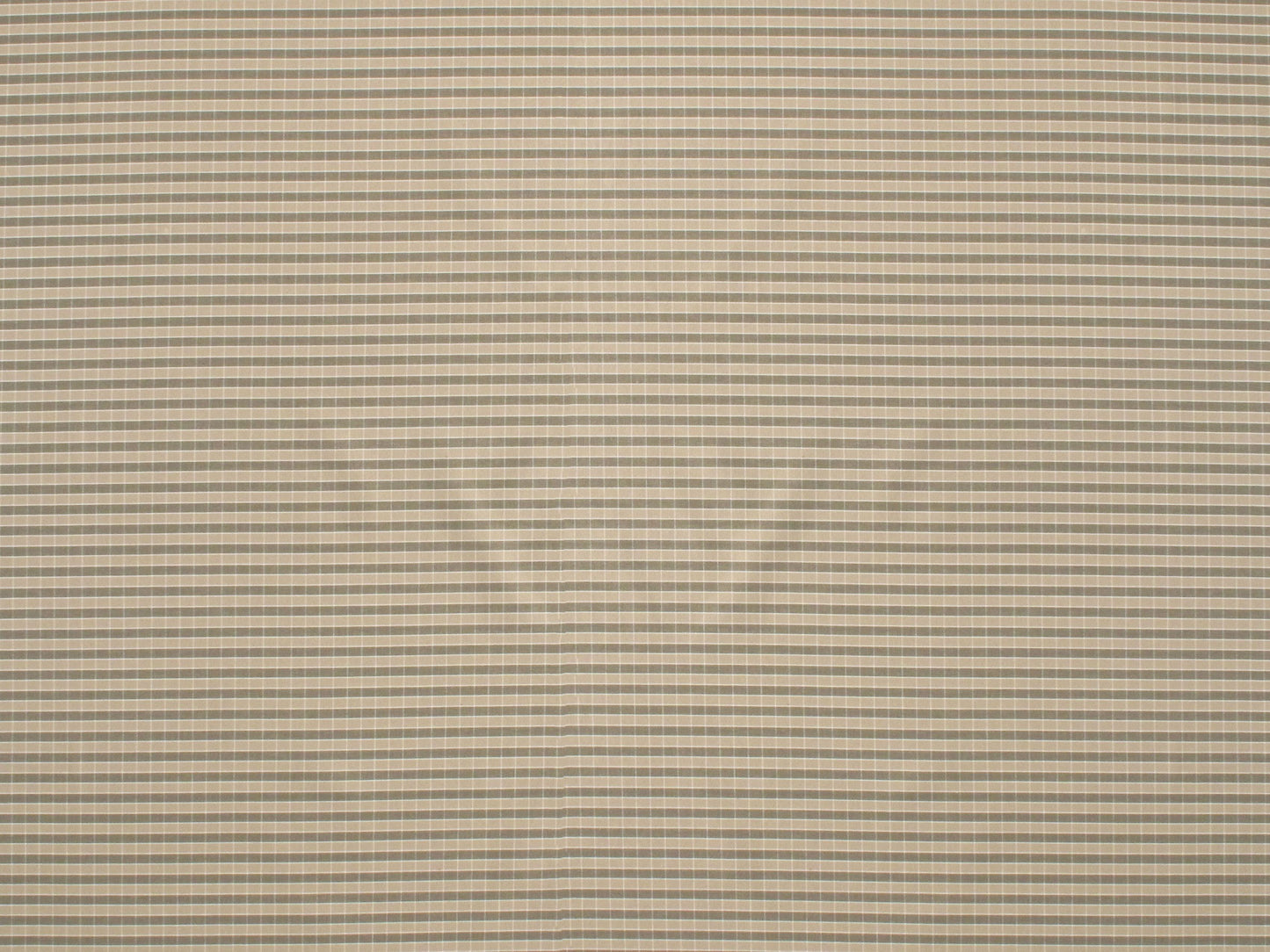 SCALAMANDRE OUTLET  FABRIC OXFORD CHECK  FABRIC TAN, WHITE   - LE 00051258