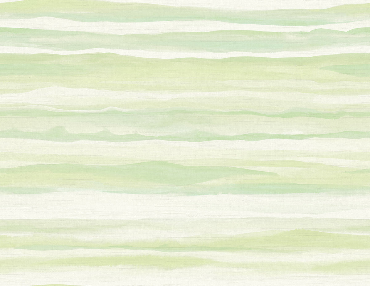 Seabrook Designs  Kentmere Waves Watercolor Contemporary Baby Blue , Off-White   - LG90204
