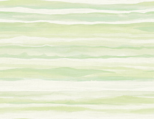Seabrook Designs  Kentmere Waves Watercolor Contemporary Baby Blue , Off-White   - LG90204