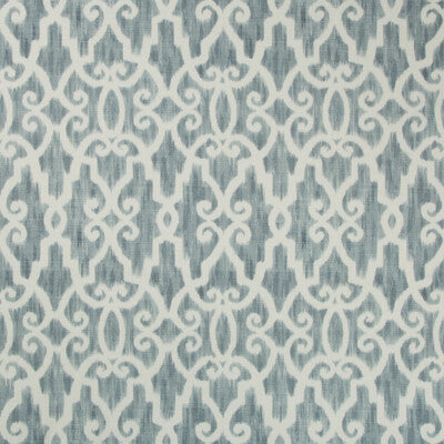 KRAVET BASICS PRINT LATTICE/SCROLLWORK WHITE,SLATE,   - LIHUE.15.0