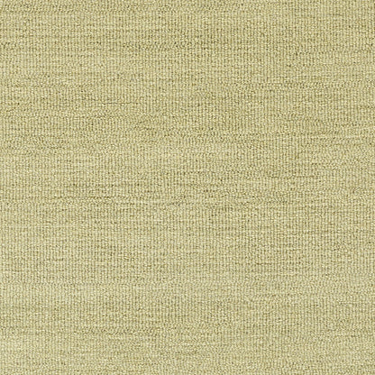 Olive-green woven fabric texture with tight, tweed-like weave for upholstery.