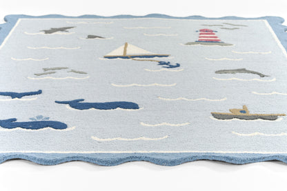 Momeni Rugs   Lily 9'X12'    - LILY0LIY-7BLU8ABA