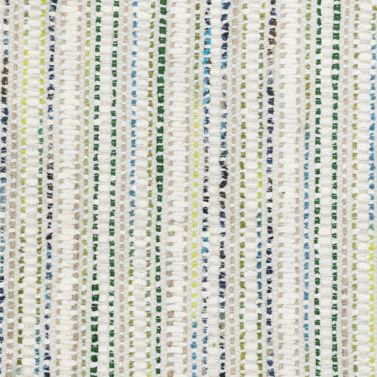 STOUT TEXTILES  UPHOLSTERY,CHENILLE TRANSITIONAL,, STRIPE HUNTER   - LIME-1