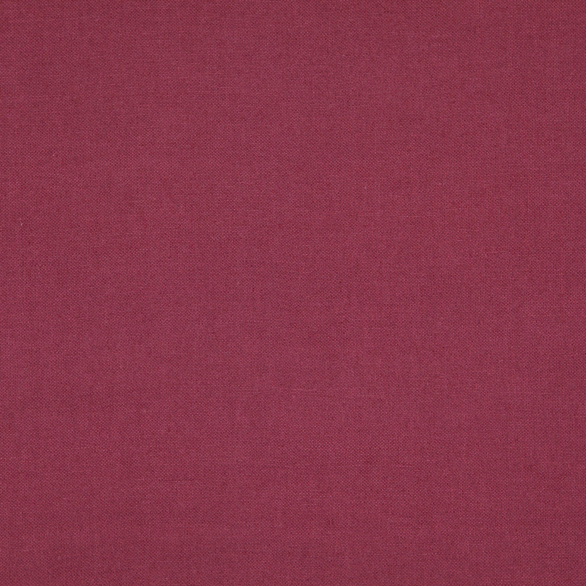 Rich burgundy linen fabric swatch with a subtle woven texture; versatile for apparel or upholstery.