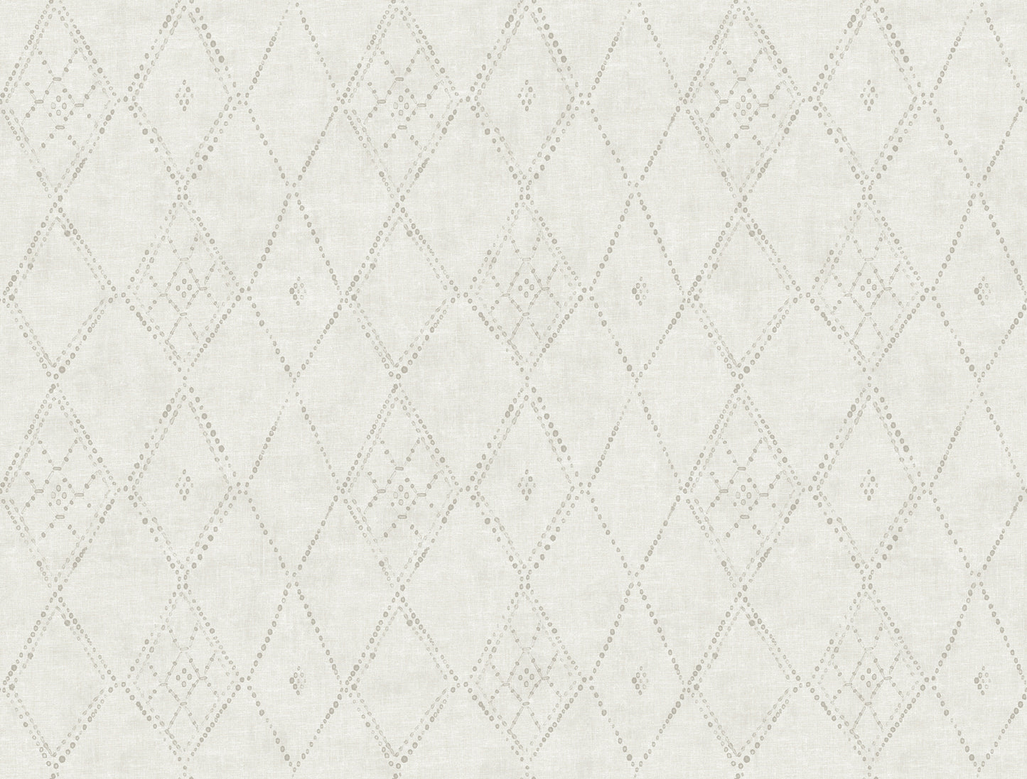 York Wallcoverings Lemieux et Cie Signature Souk Diamonds Smoke Wallpaper Bohemian Geometrics Greys   - LM5312
