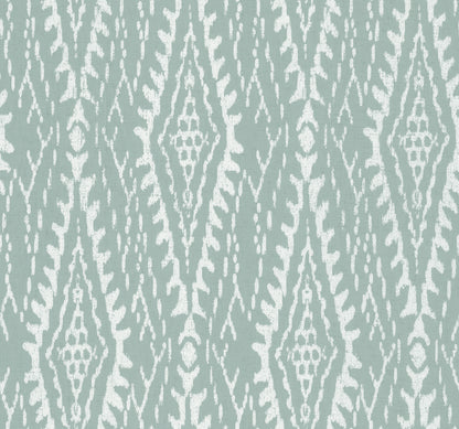 York Wallcoverings Lemieux et Cie Signature Rousseau Paperweave Sage Wallpaper Bohemian Geometrics Greens   - LM5341