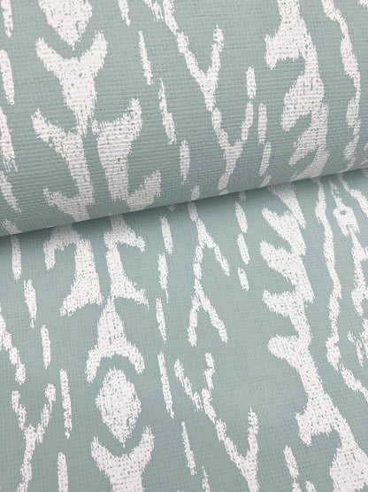 York Wallcoverings Lemieux et Cie Signature Rousseau Paperweave Sage Wallpaper Bohemian Geometrics Greens   - LM5341