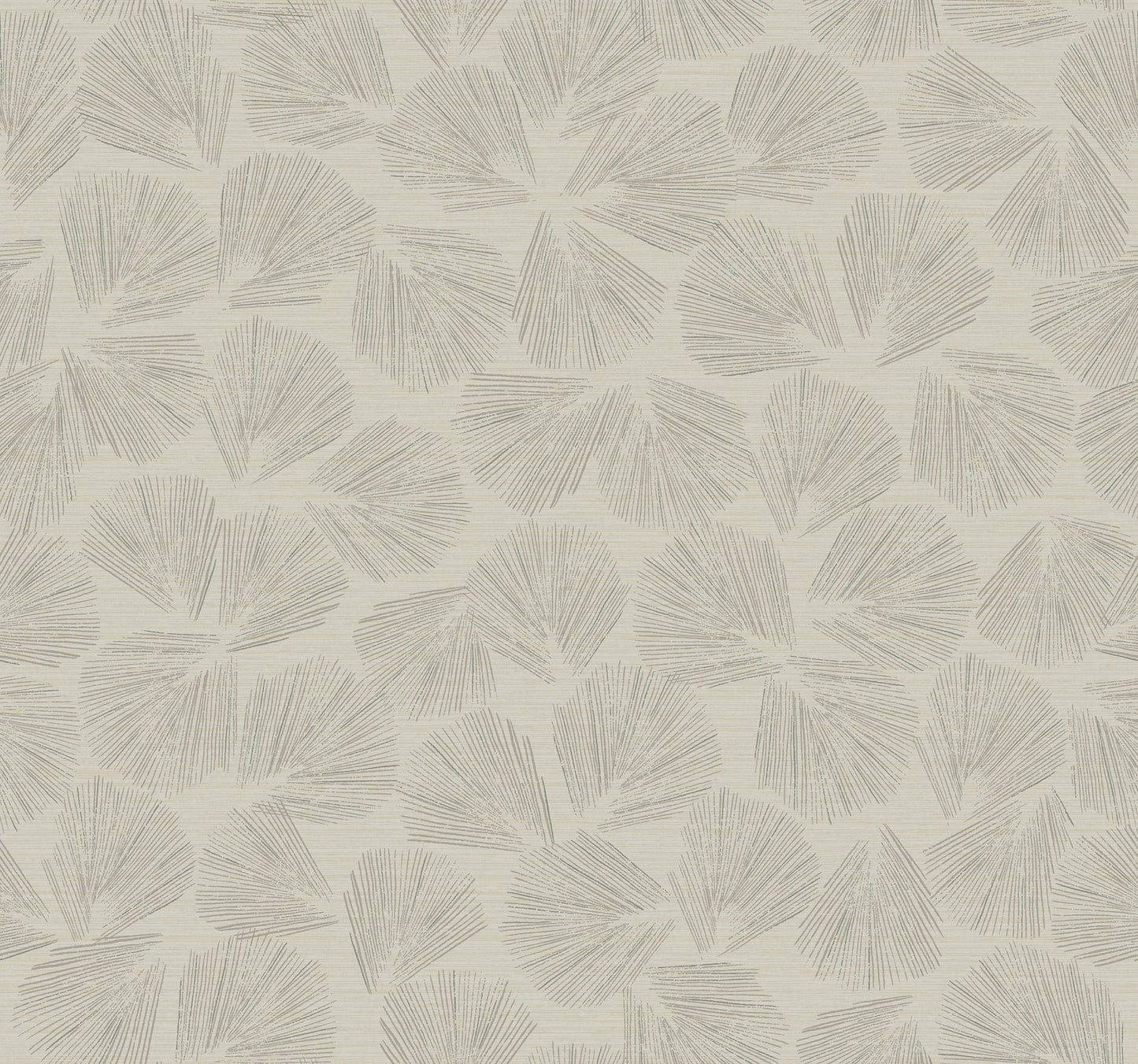 York Wallcoverings Lemieux et Cie Signature Elora Leaf Taupe Wallpaper Transitional Botanical Browns   - LM5354