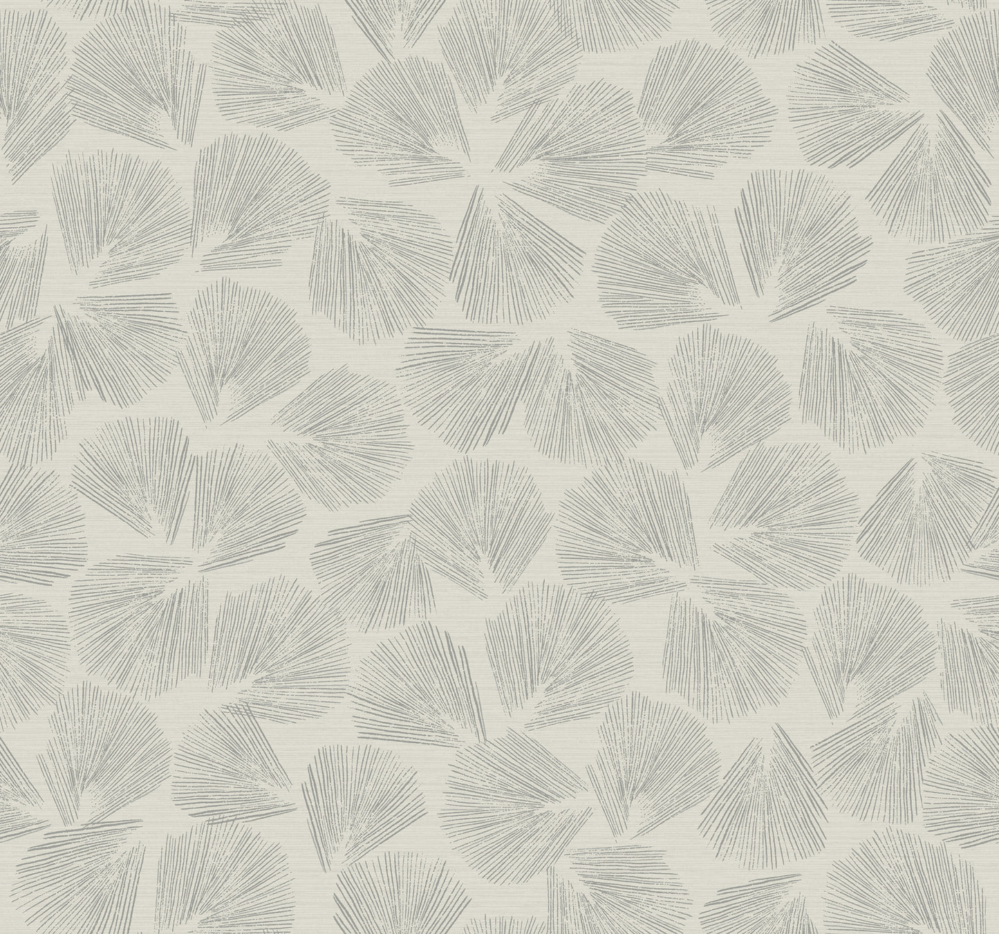 York Wallcoverings Lemieux et Cie Signature Elora Leaf Grey Wallpaper Transitional Botanical Greys   - LM5355