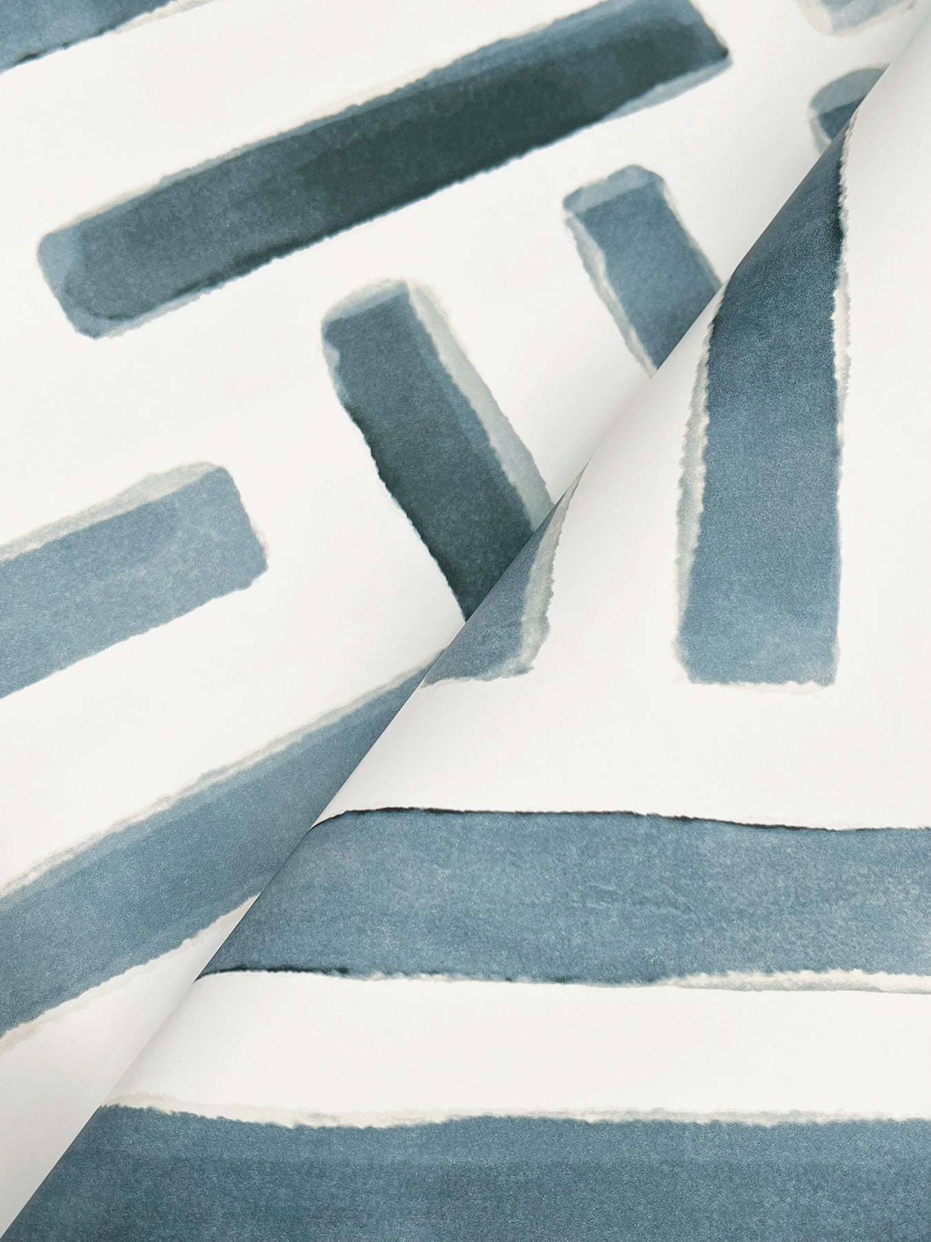 York Wallcoverings Lemieux et Cie Signature Painterly Labyrinth Aqua Wallpaper Transitional Geometrics Blues   - LM5364