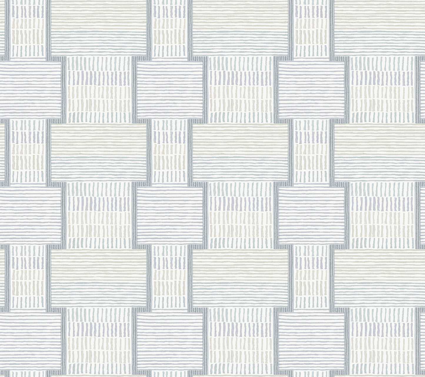 York Wallcoverings Lemieux et Cie Signature La Broderie Sky Blue Wallpaper Modern Geometrics Blues   - LM5374