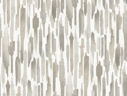 York Wallcoverings Lemieux et Cie Signature Pluie Light Neutral Wallpaper Eclectic Modern Greys   - LM5404