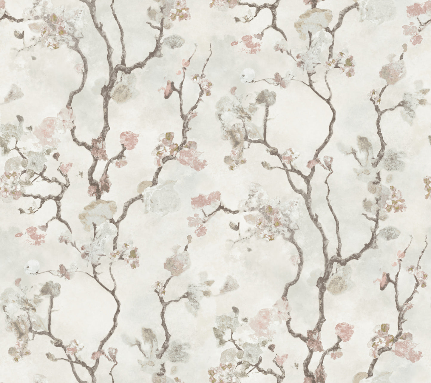 York Wallcoverings Lemieux et Cie Signature Avril Chinoiserie Blush Wallpaper Traditional Florals Pinks   - LM5414
