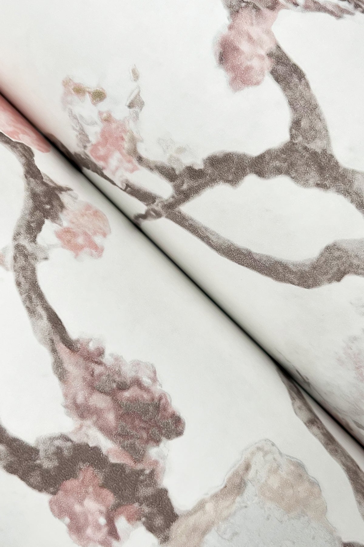 York Wallcoverings Lemieux et Cie Signature Avril Chinoiserie Blush Wallpaper Traditional Florals Pinks   - LM5414