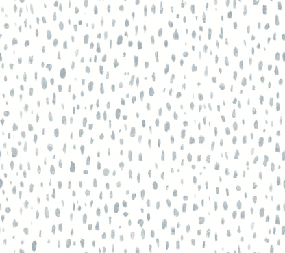 York Wallcoverings Lemieux et Cie Signature Tachette Sky Blue Wallpaper Kitchen and Bath Geometrics Blues   - LM5421