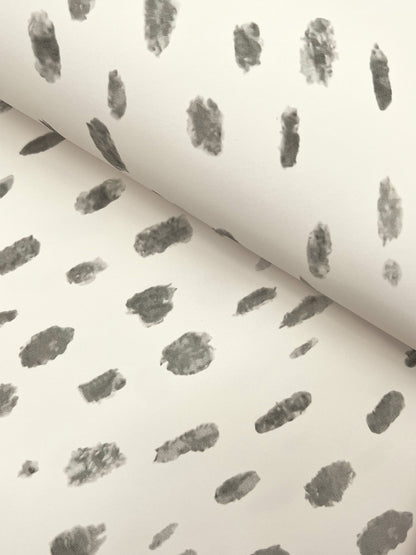 York Wallcoverings Lemieux et Cie Signature Tachette Charcoal Wallpaper Kitchen and Bath Geometrics Greys   - LM5424