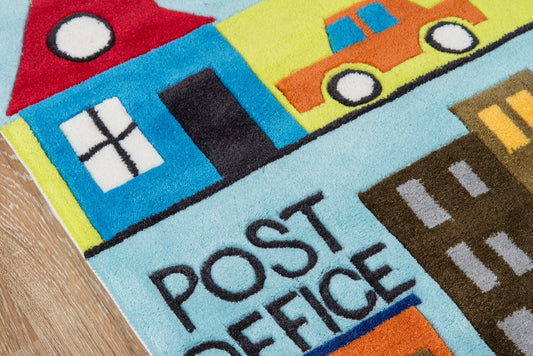 Momeni Rugs   Lil Mo Whimsy 5' Round    - LMOJULMJ12TOW500R