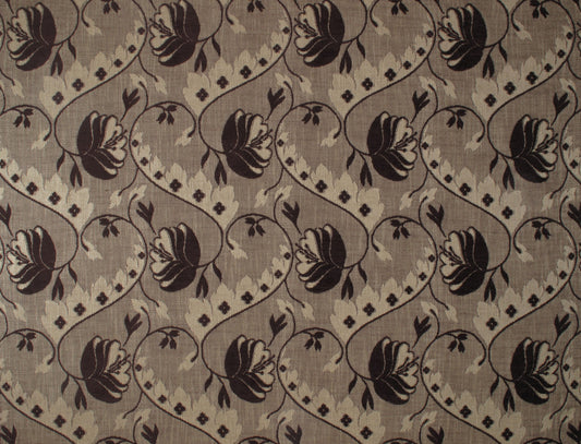 SCALAMANDRE OUTLET  FABRIC ALDEN  FABRIC CHOCOLATE   - LM 00253098