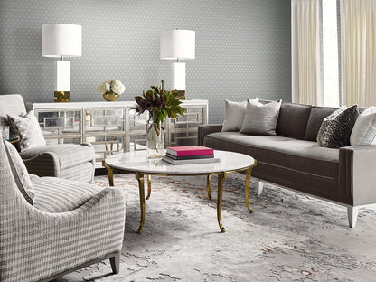 Lillian August Luxe Retreat Cabana Wicker Wicker Coastal Grey Matte  - LN10208