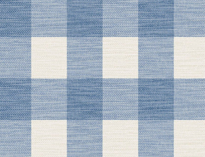 Lillian August Luxe Retreat Rugby Gingham Gingham Coastal Blue Matte  - LN10802