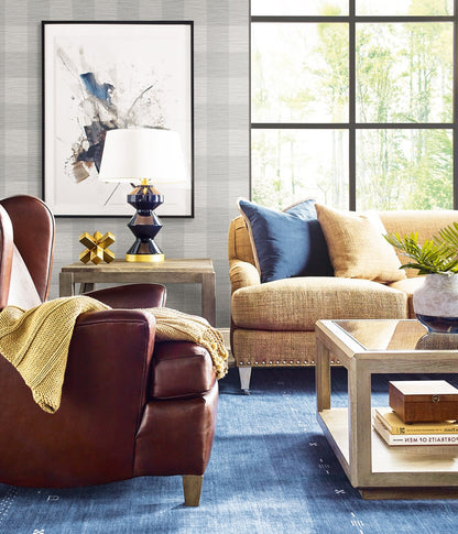 Lillian August Luxe Retreat Rugby Gingham Gingham Coastal Grey Matte  - LN10808