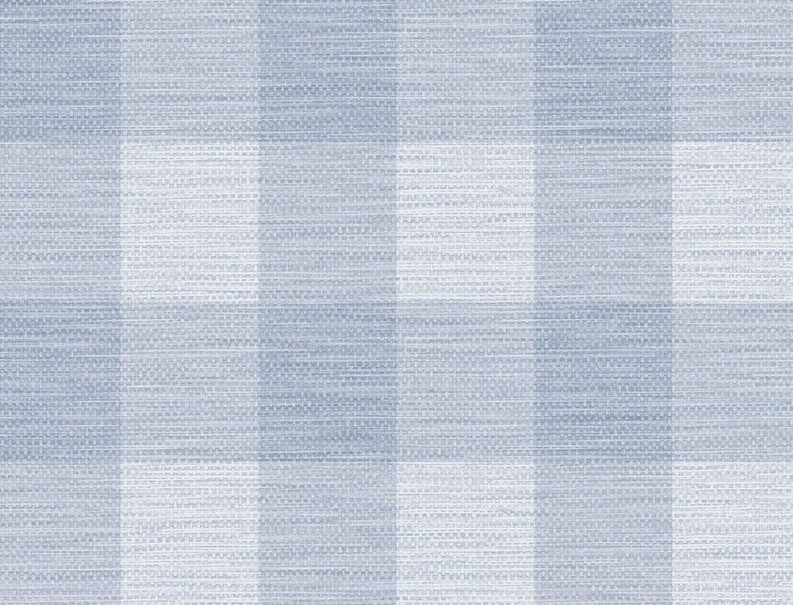 Lillian August Luxe Retreat Rugby Gingham Gingham Coastal Blue Matte Sidewall - LN10812