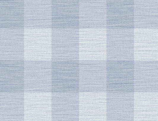 Lillian August Luxe Retreat Rugby Gingham Gingham Coastal Blue Matte Sidewall - LN10812