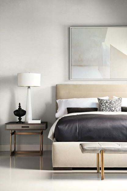 Lillian August Luxe Retreat Faux Linen Weave Faux Coastal Off-White Matte  - LN10900