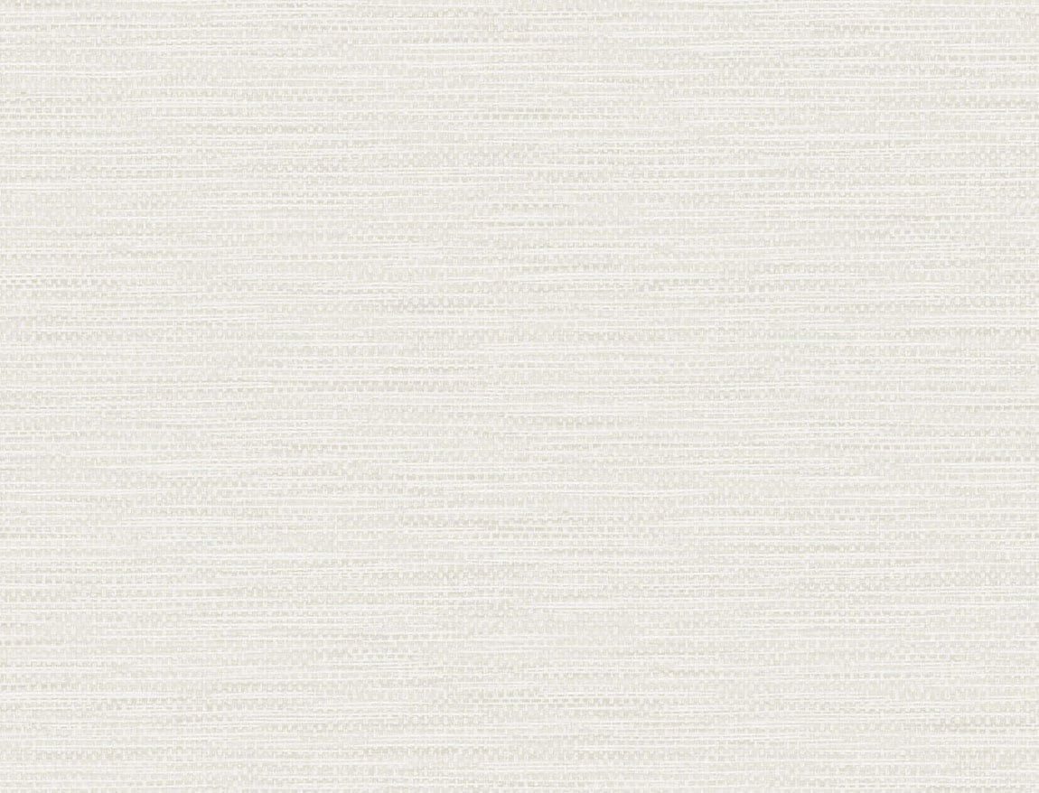 Lillian August Luxe Retreat Faux Linen Weave Faux Coastal Off-White Matte Sidewall - LN10900