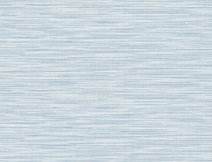 Lillian August Luxe Retreat Reef Stringcloth Grasscloth Coastal Blue Matte  - LN11312
