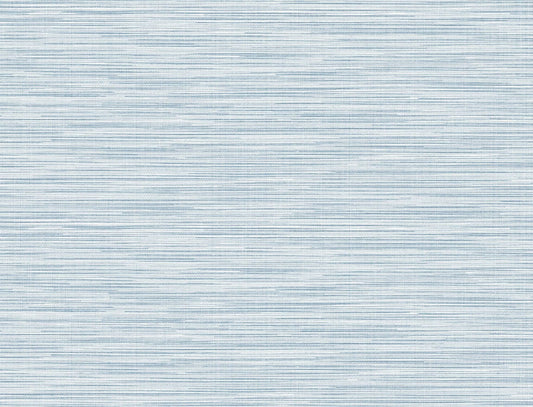 Lillian August Luxe Retreat Reef Stringcloth Grasscloth Coastal Blue Matte Sidewall - LN11312