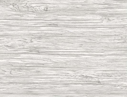 Lillian August Luxe Retreat Washed Shiplap Embossed Vinyl Wood Coastal Grey Matte Sidewall - LN11600