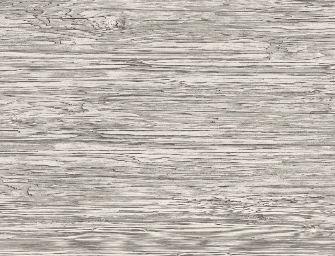 Lillian August Luxe Retreat Washed Shiplap Embossed Vinyl Wood Coastal Grey Matte Sidewall - LN11607