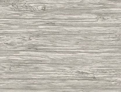 Lillian August Luxe Retreat Washed Shiplap Embossed Vinyl Wood Coastal Grey Matte  - LN11607