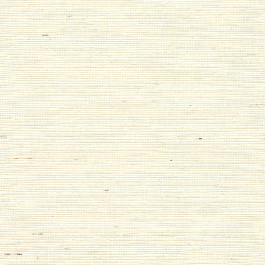 Lillian August Luxe Retreat Sisal Grasscloth Grasscloth Coastal Off-White Satin Sidewall - LN11800